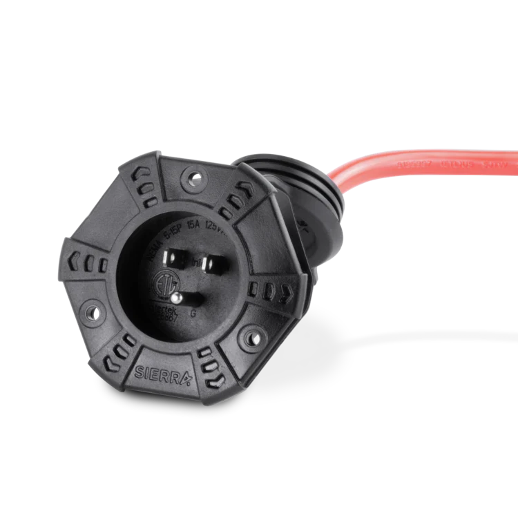 AC Inlet Port with 12' Extension Cord - Image 3