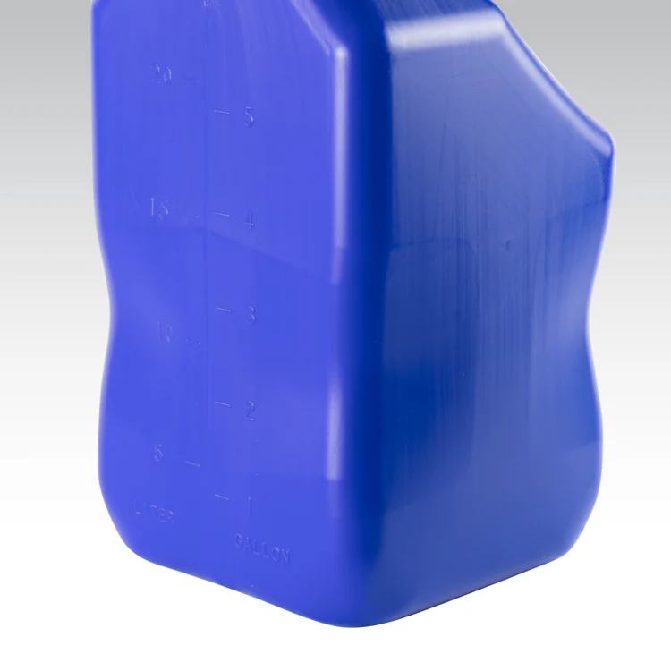 VP Racing Sportsman Jug, 5.5 Gallon, Blue with Deluxe Hose - Image 3